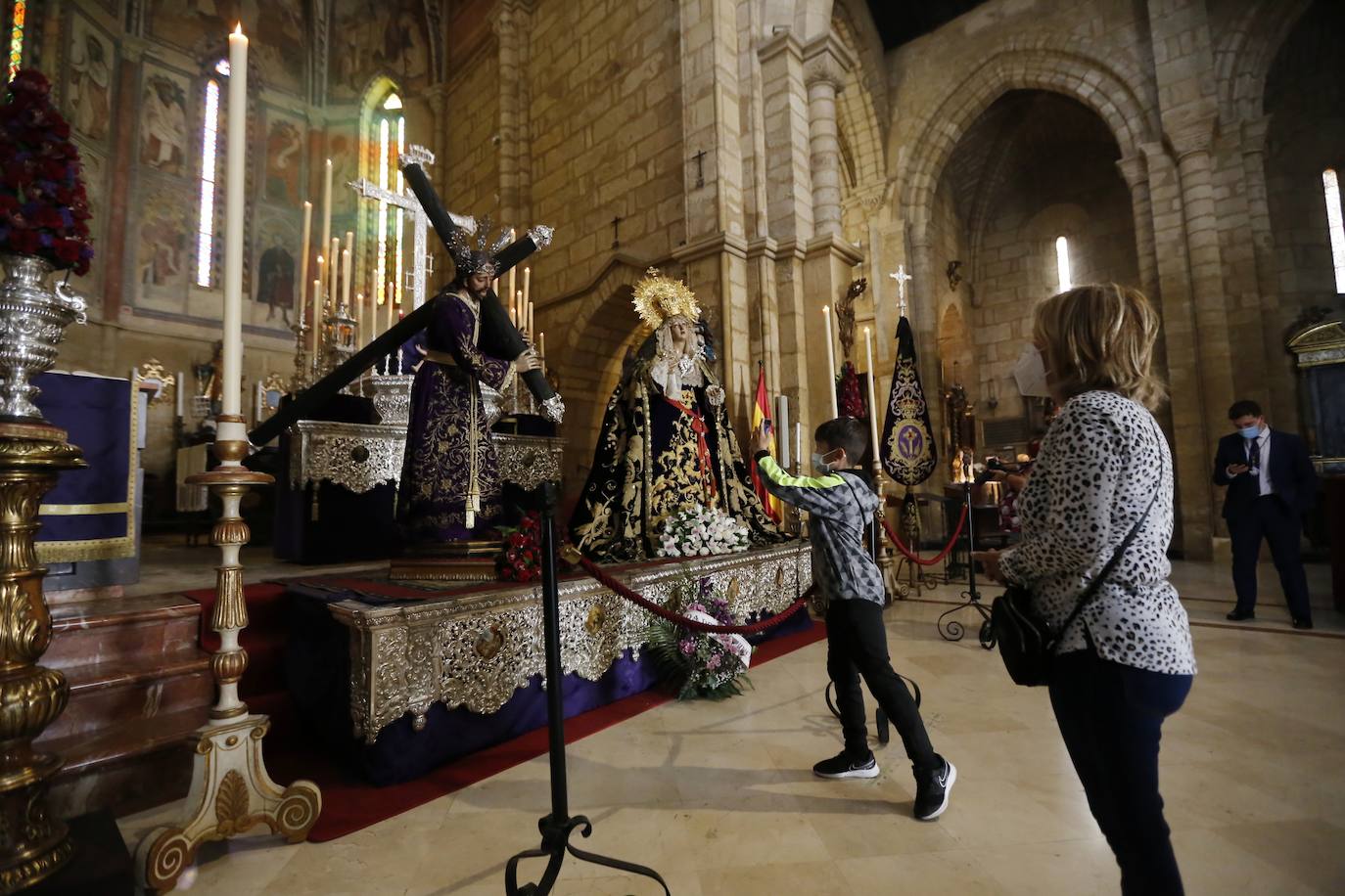 Semana Santa de Córdoba 2021 | Las imágenes del Calvario en el Miércoles Santo