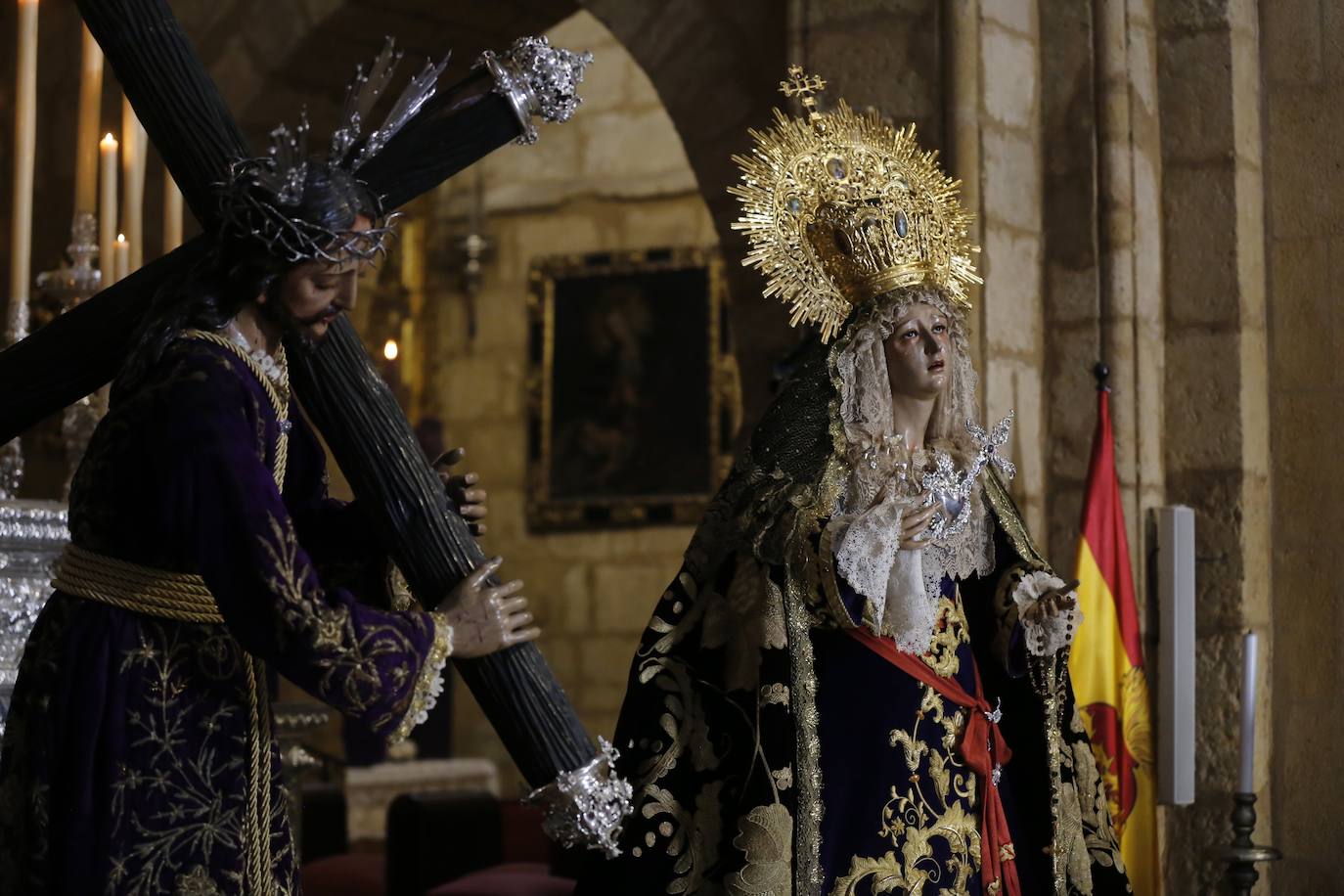 Semana Santa de Córdoba 2021 | Las imágenes del Calvario en el Miércoles Santo