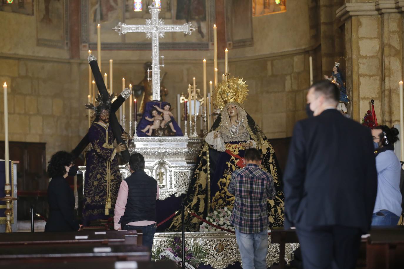 Semana Santa de Córdoba 2021 | Las imágenes del Calvario en el Miércoles Santo