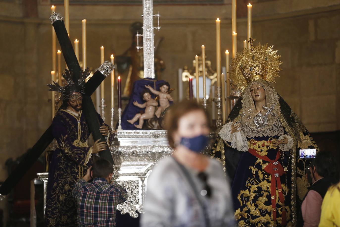 Semana Santa de Córdoba 2021 | Las imágenes del Calvario en el Miércoles Santo