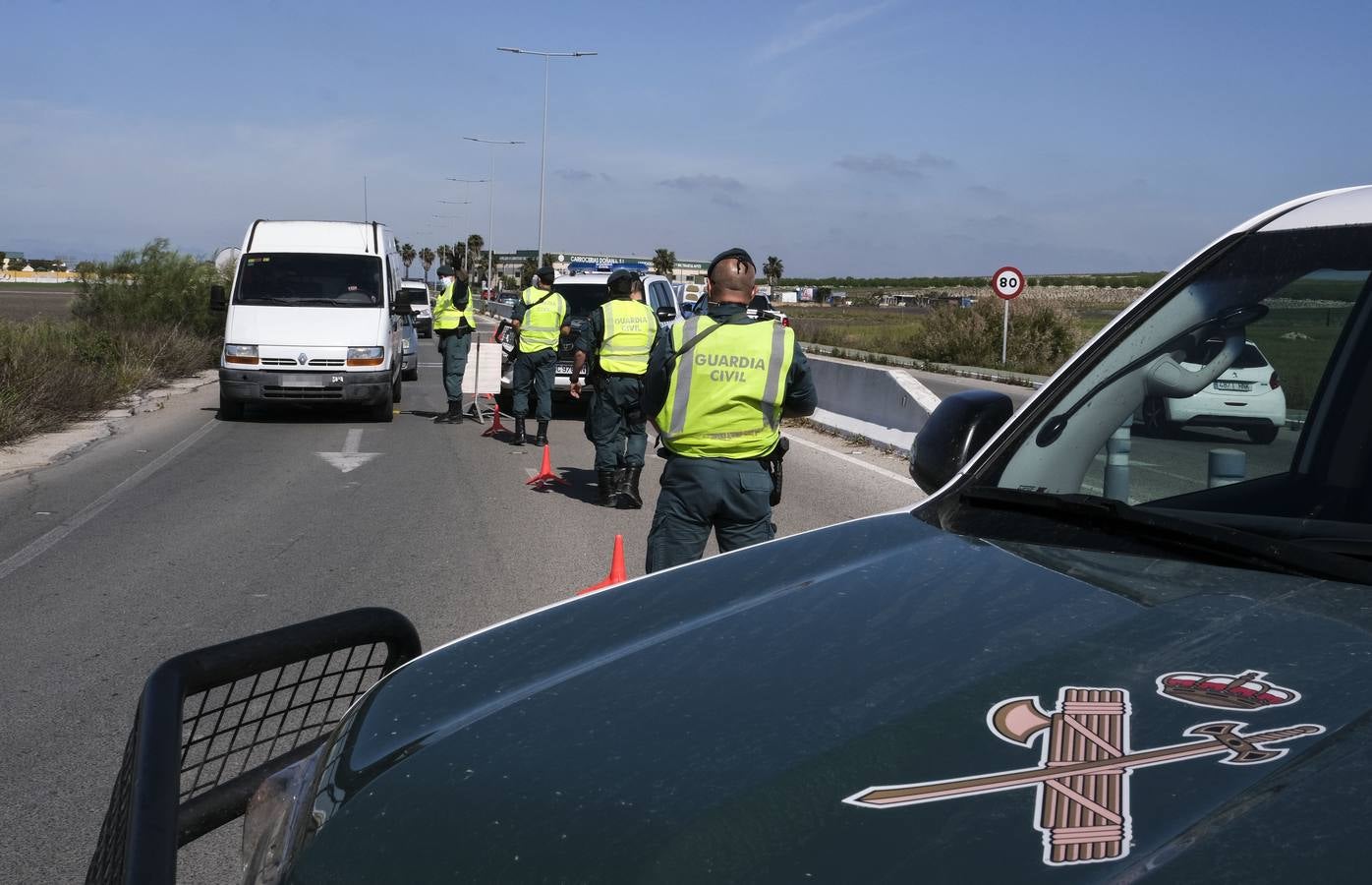 De patrulla con la Usecic de la Guardia Civil de Cádiz