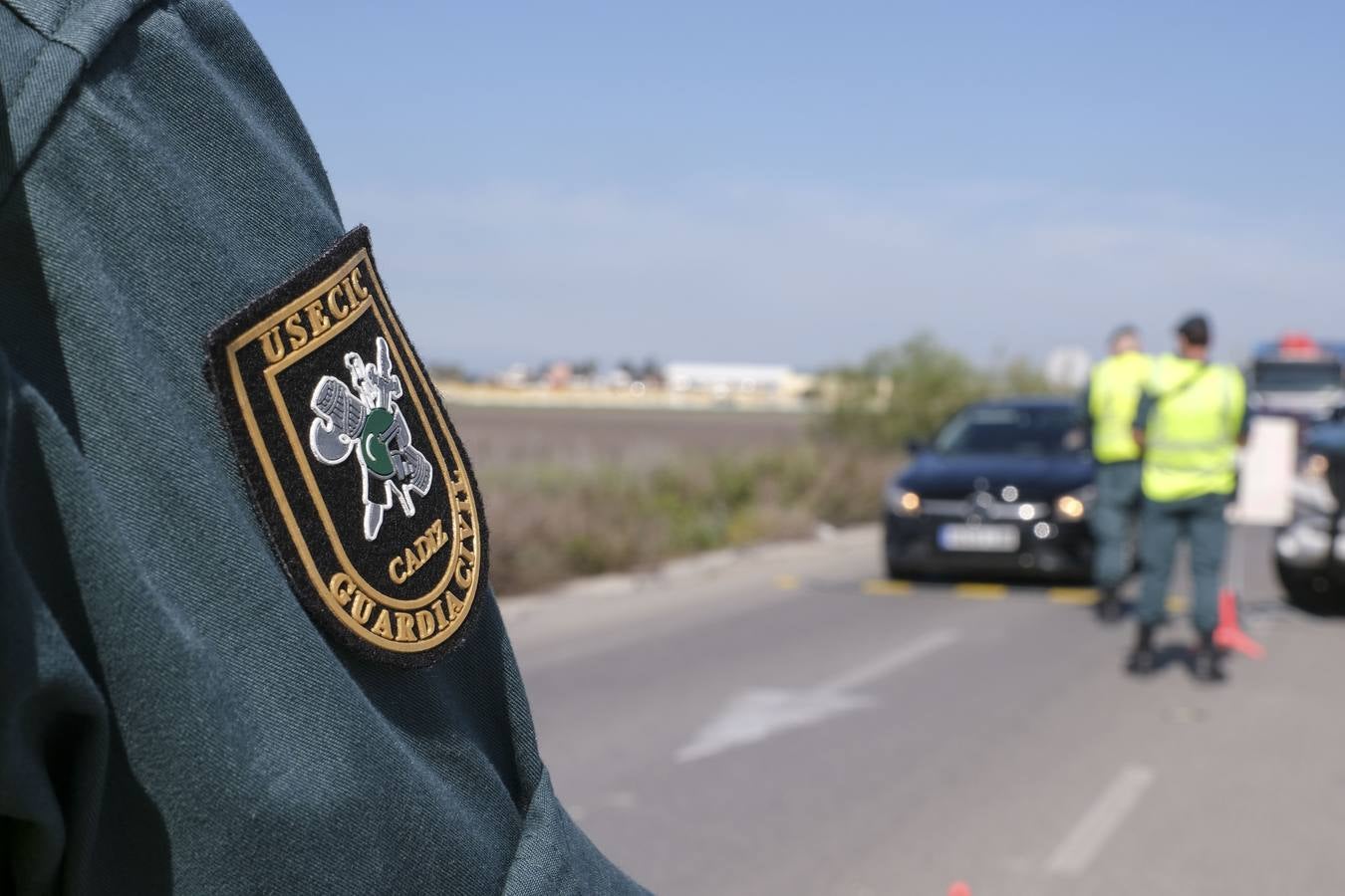 De patrulla con la Usecic de la Guardia Civil de Cádiz