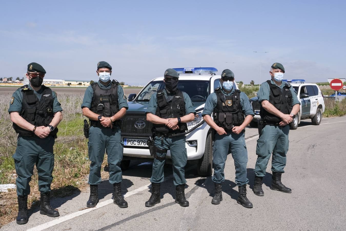 De patrulla con la Usecic de la Guardia Civil de Cádiz