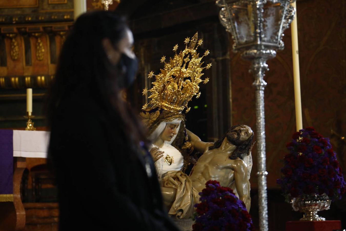 Semana Santa de Córdoba 2021 | Las imagenes de las Angustias el Jueves Santo