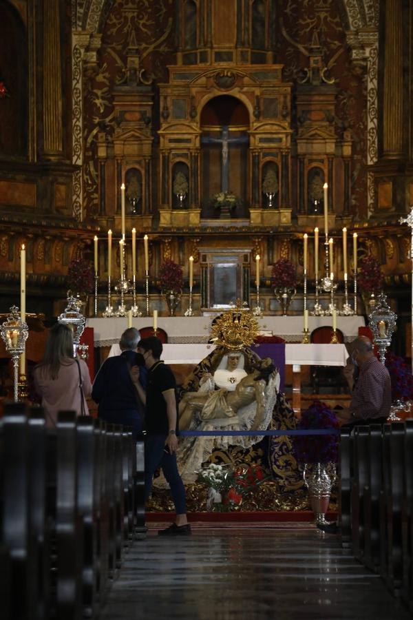 Semana Santa de Córdoba 2021 | Las imagenes de las Angustias el Jueves Santo