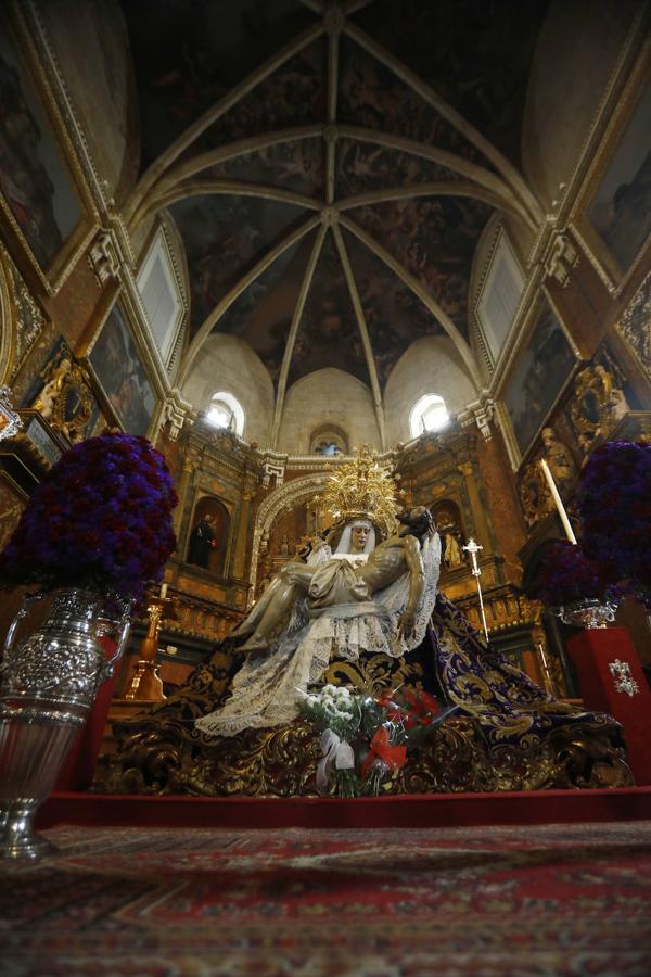 Semana Santa de Córdoba 2021 | Las imagenes de las Angustias el Jueves Santo