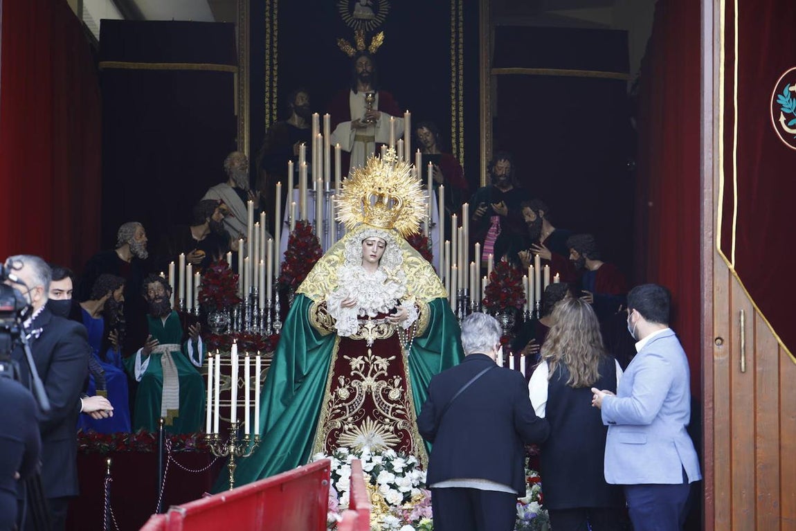 Semana Santa de Córdoba 2021 | Las imágenes de la Sagrada Cena el Jueves Santo