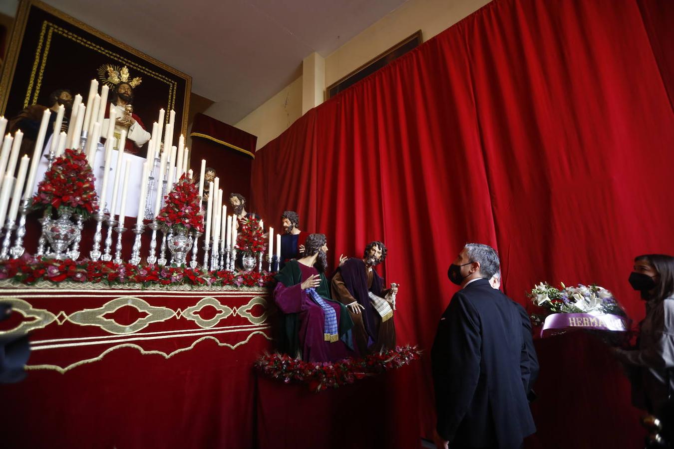 Semana Santa de Córdoba 2021 | Las imágenes de la Sagrada Cena el Jueves Santo