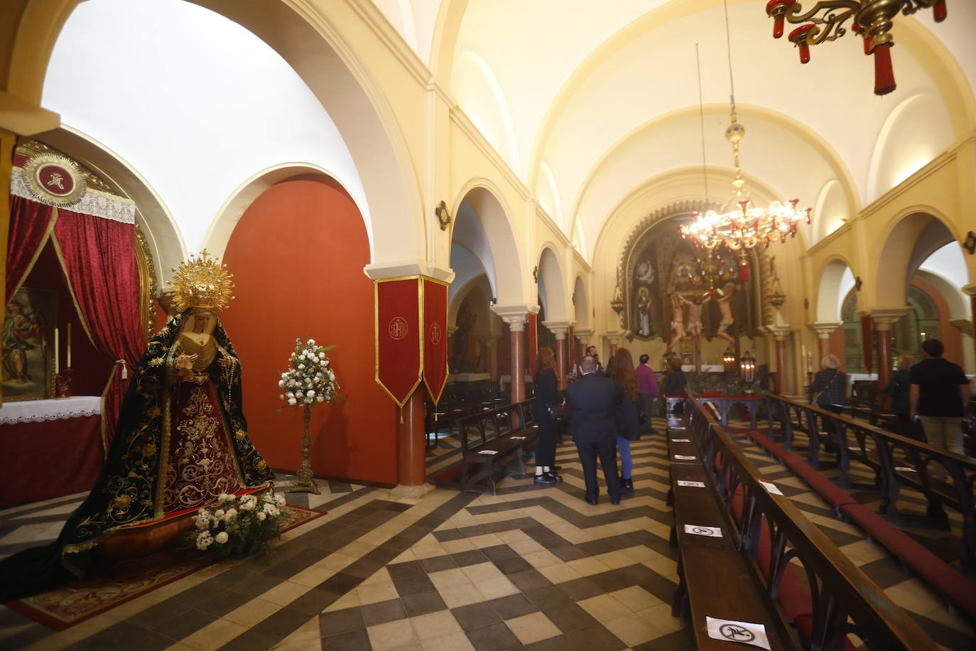 Semana Santa de Córdoba 2021 | Las imágenes de la Conversión en el Viernes Santo