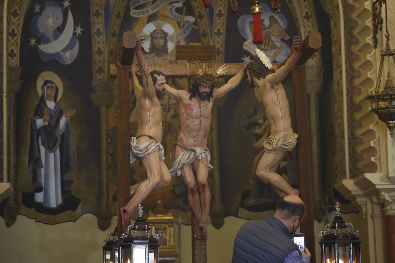 Semana Santa de Córdoba 2021 | Las imágenes de la Conversión en el Viernes Santo