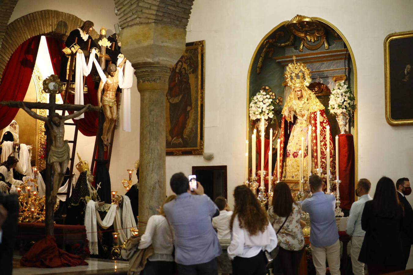 Semana Santa de Córdoba 2021 | Las imágenes del Descendimiento el Viernes Santo