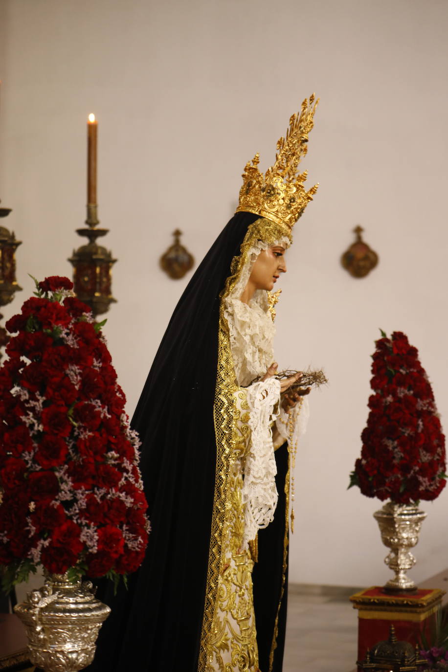 Semana Santa de Córdoba 2021 | Las imágenes de la Soledad en el Viernes Santo