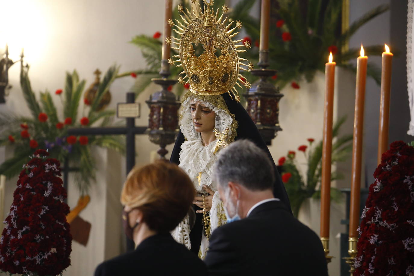 Semana Santa de Córdoba 2021 | Las imágenes de la Soledad en el Viernes Santo