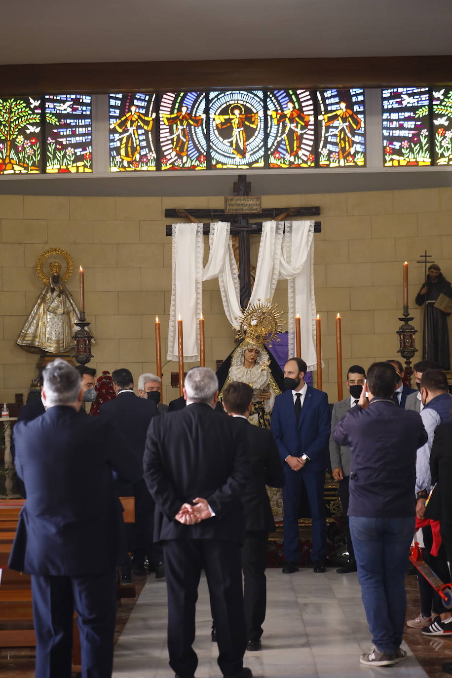 Semana Santa de Córdoba 2021 | Las imágenes de la Soledad en el Viernes Santo