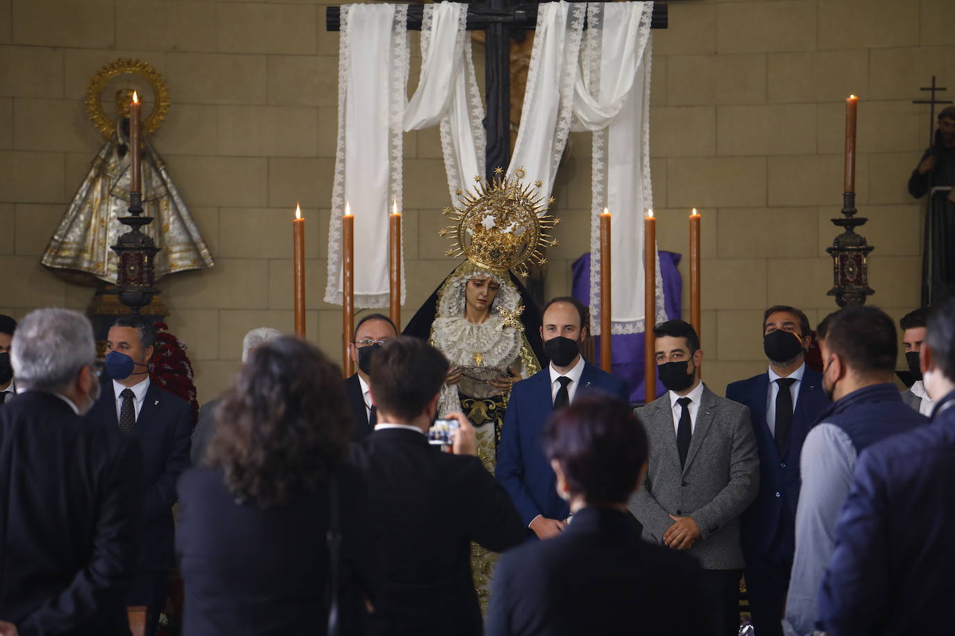 Semana Santa de Córdoba 2021 | Las imágenes de la Soledad en el Viernes Santo