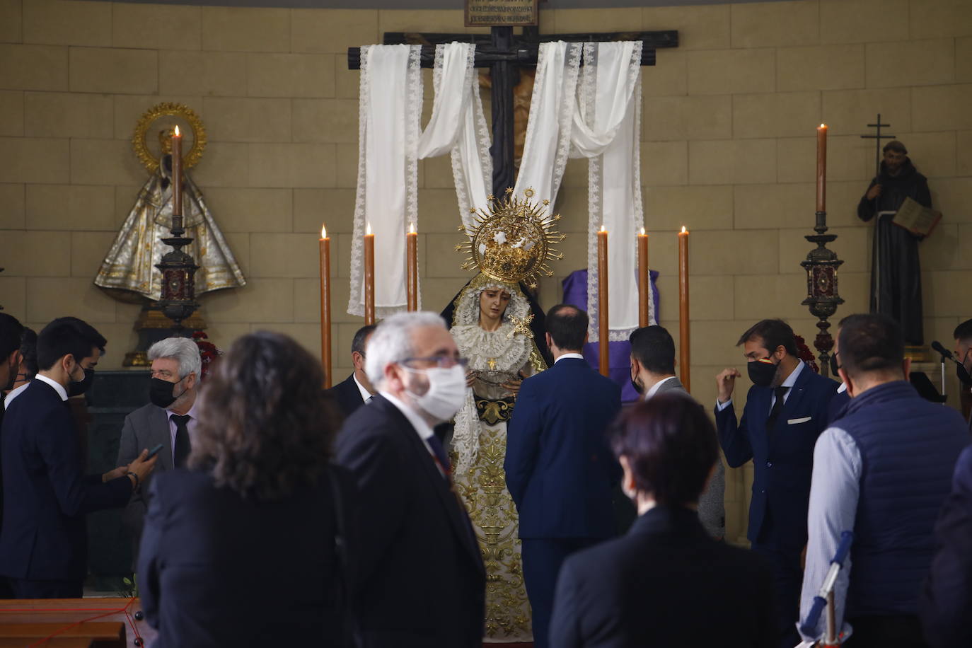 Semana Santa de Córdoba 2021 | Las imágenes de la Soledad en el Viernes Santo