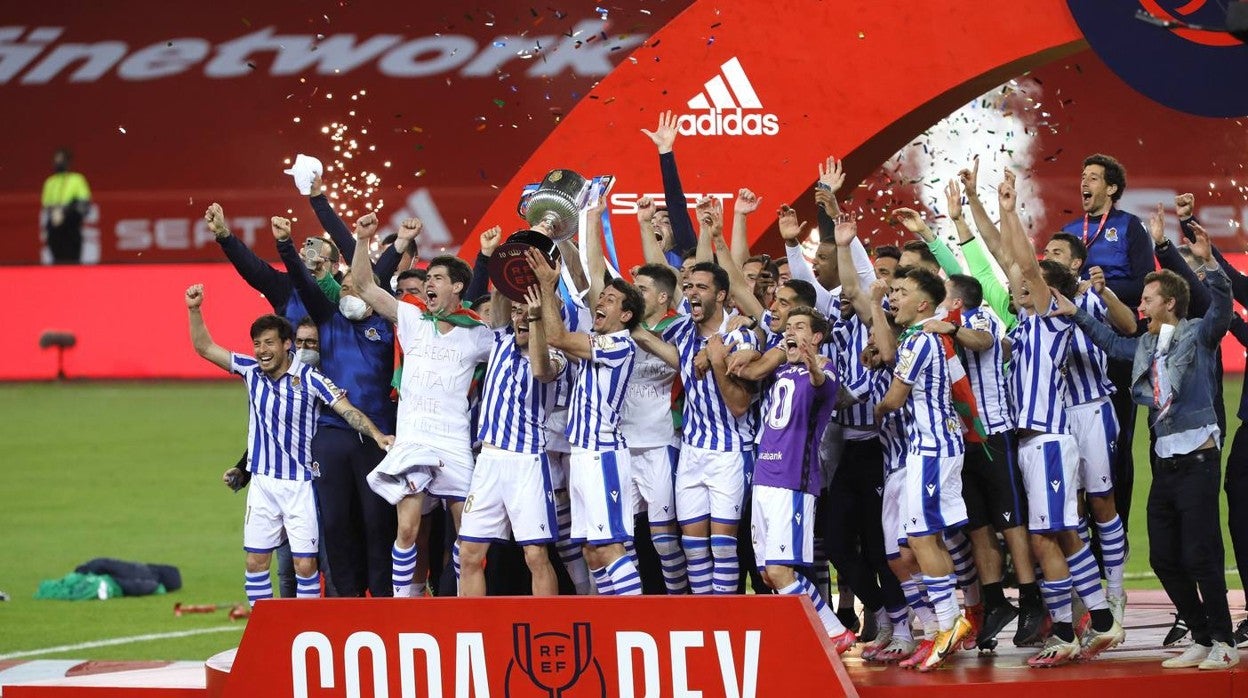 Las mejores imágenes de la Final de la Copa del Rey entre el Athletic y la Real Sociedad