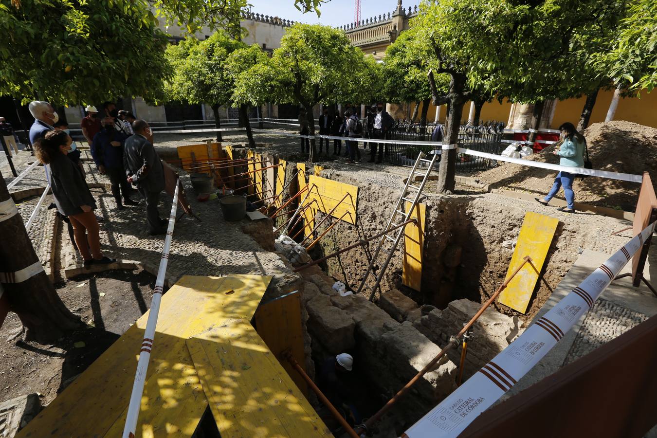 El nuevo hallazgo arqueológico en la Mezquita-Catedral de Córdoba, en imágenes