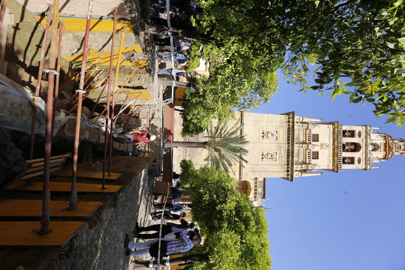 El nuevo hallazgo arqueológico en la Mezquita-Catedral de Córdoba, en imágenes