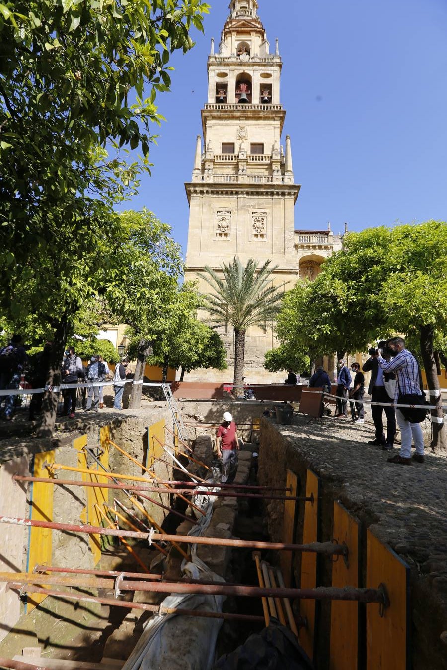 El nuevo hallazgo arqueológico en la Mezquita-Catedral de Córdoba, en imágenes