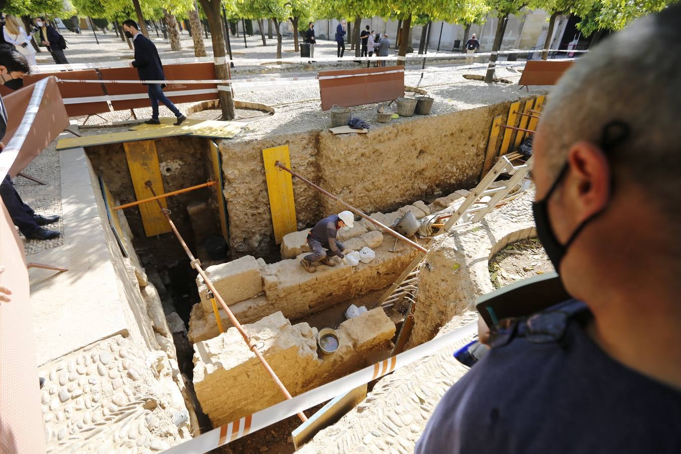 El nuevo hallazgo arqueológico en la Mezquita-Catedral de Córdoba, en imágenes