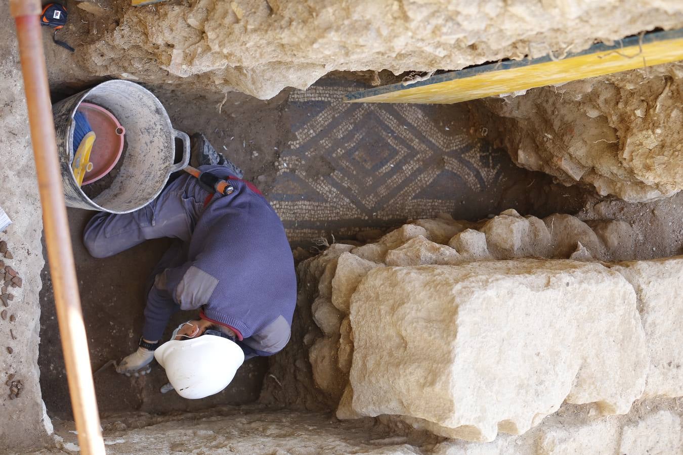 El nuevo hallazgo arqueológico en la Mezquita-Catedral de Córdoba, en imágenes