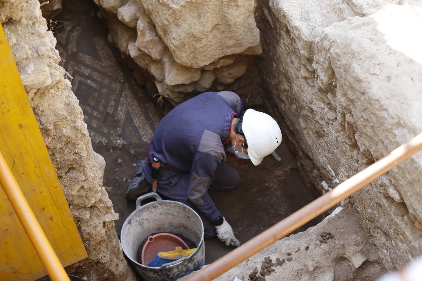 El nuevo hallazgo arqueológico en la Mezquita-Catedral de Córdoba, en imágenes