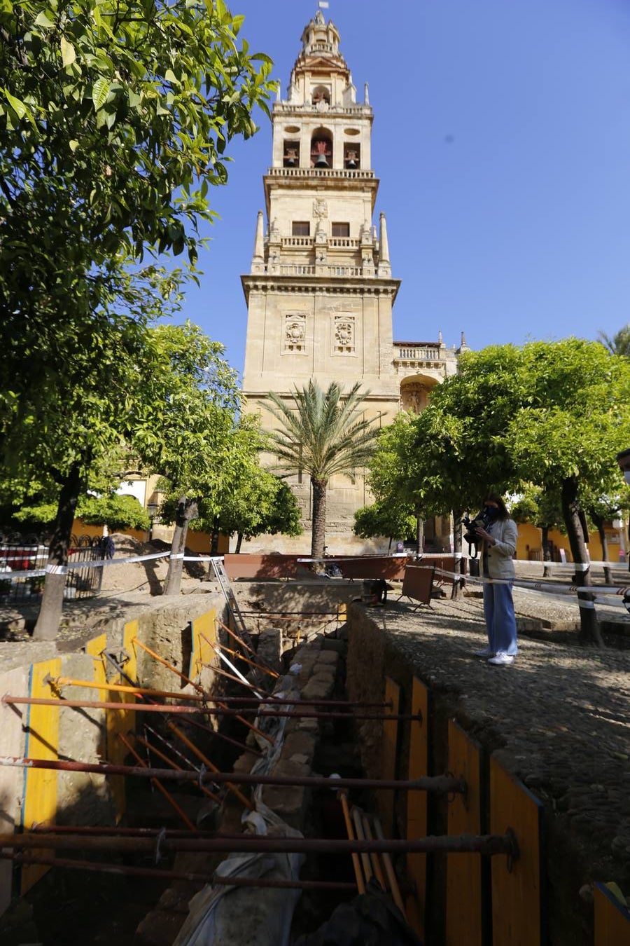 El nuevo hallazgo arqueológico en la Mezquita-Catedral de Córdoba, en imágenes