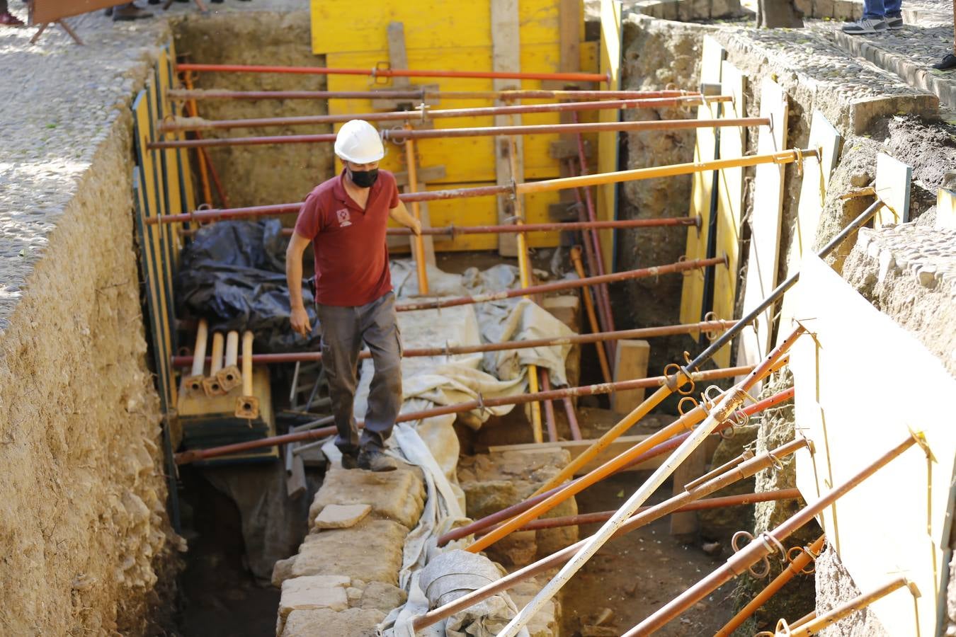 El nuevo hallazgo arqueológico en la Mezquita-Catedral de Córdoba, en imágenes