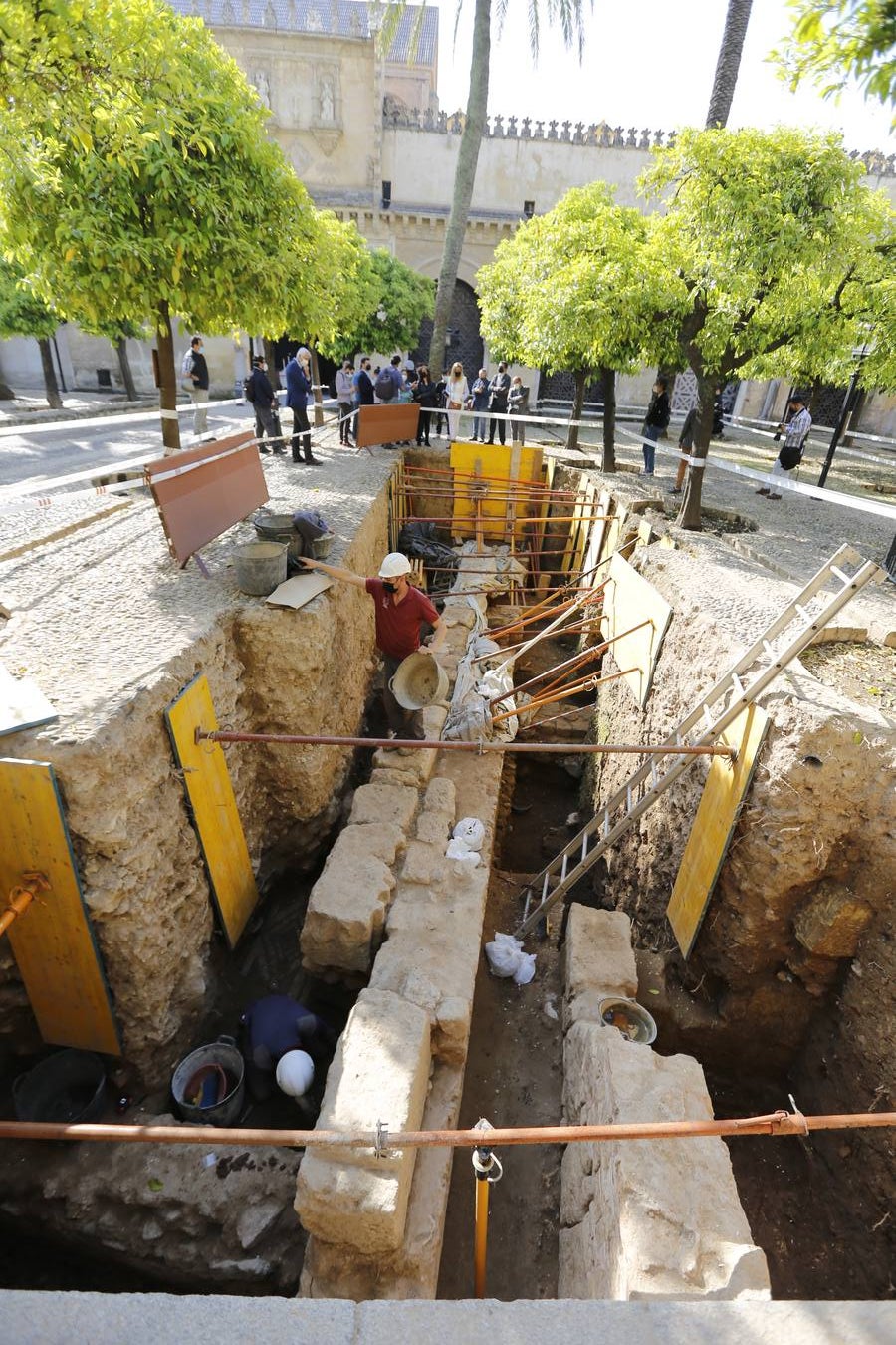 El nuevo hallazgo arqueológico en la Mezquita-Catedral de Córdoba, en imágenes