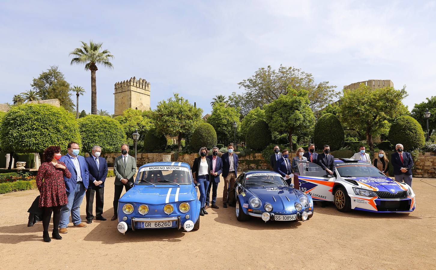 La presentación del Rallye Sierra Morena de Córdoba, en imágenes