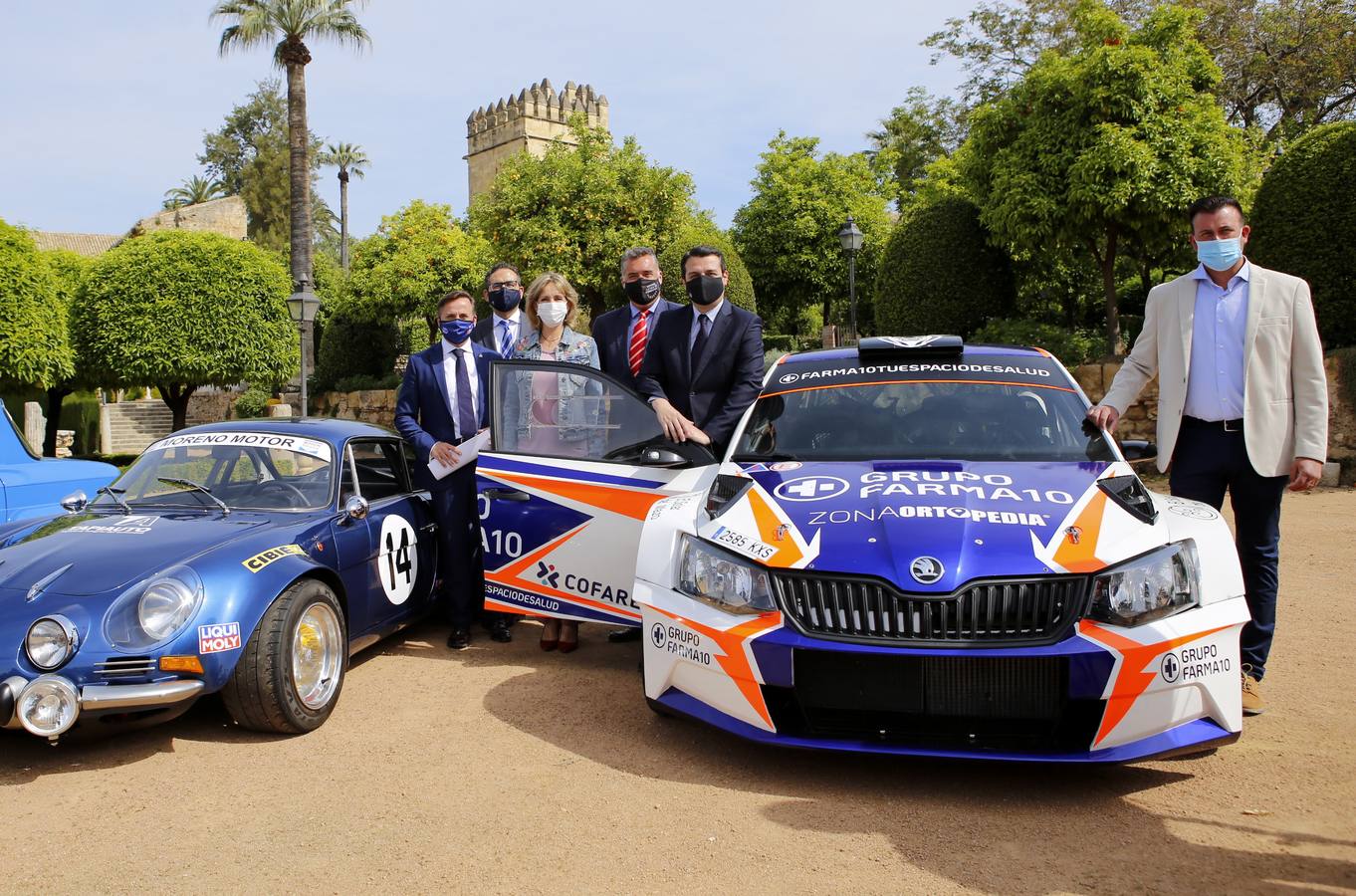 La presentación del Rallye Sierra Morena de Córdoba, en imágenes