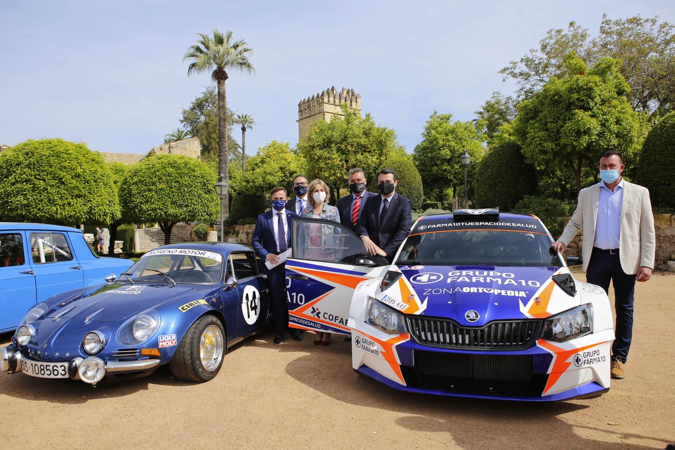 La presentación del Rallye Sierra Morena de Córdoba, en imágenes