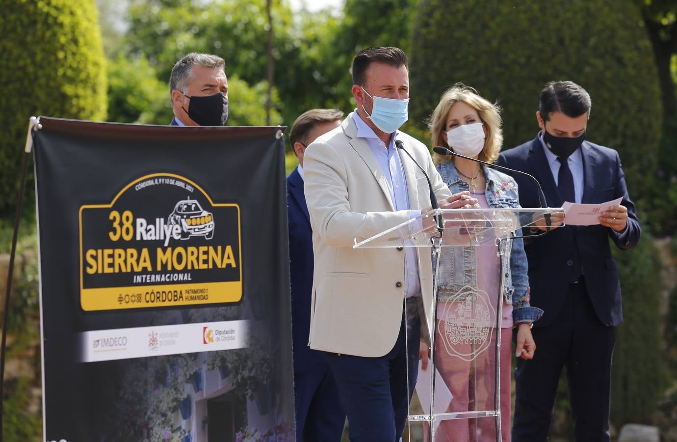 La presentación del Rallye Sierra Morena de Córdoba, en imágenes