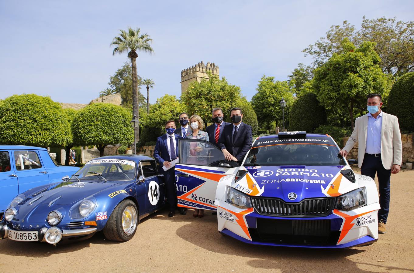 La presentación del Rallye Sierra Morena de Córdoba, en imágenes