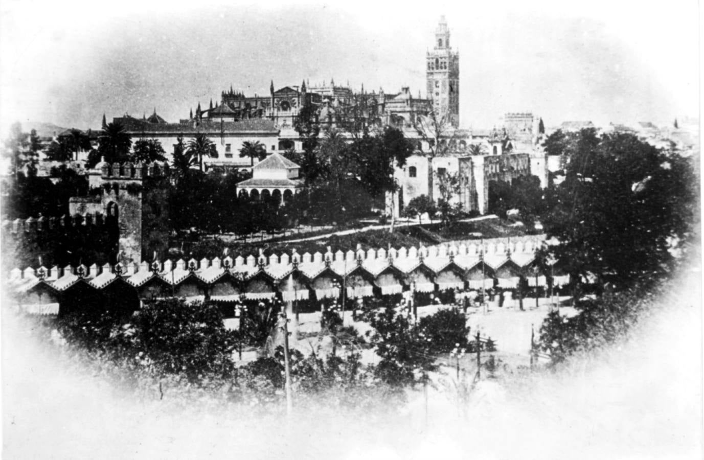 Feria de Abril de Sevilla hacia 1900