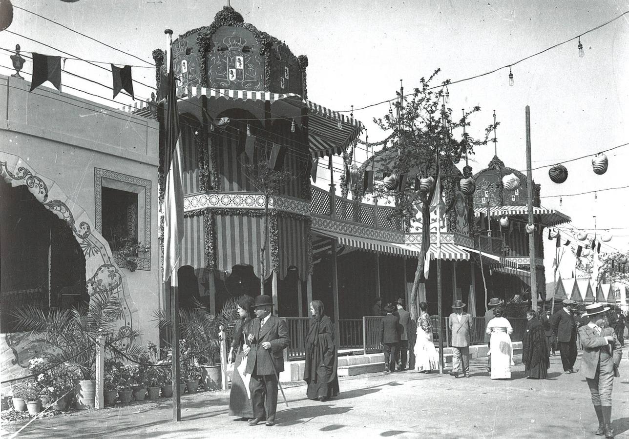 Caseta municipal de la Feria de Abril de Sevilla de 1925