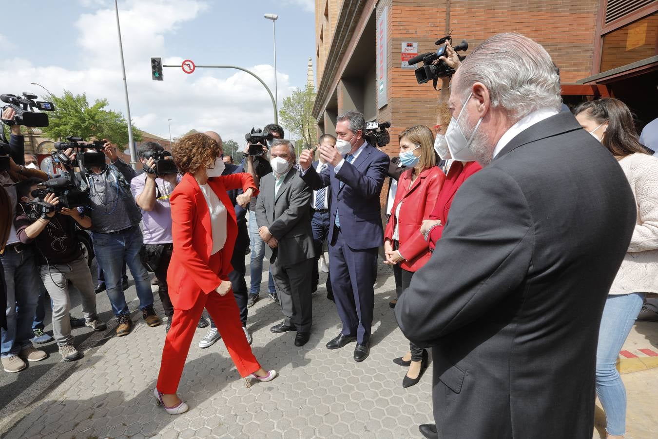 Inauguración de la nueva sede de CCOO en Sevilla