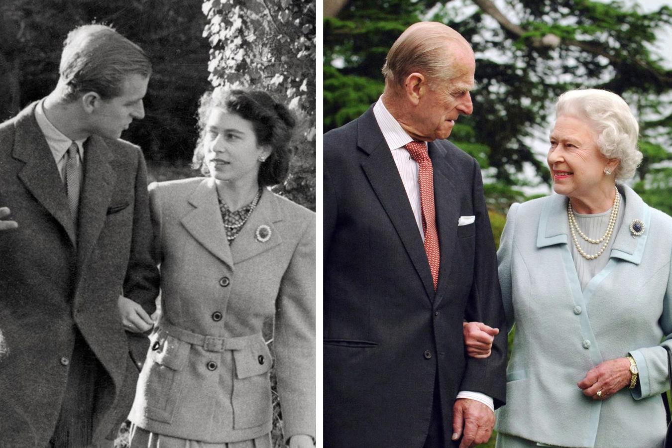 La Reina Isabel II y Felipe de Edimburgo: 73 años de amor, en imágenes