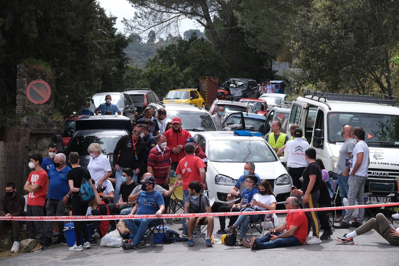 El inicio del Rally Sierra Morena 2021, en imágenes