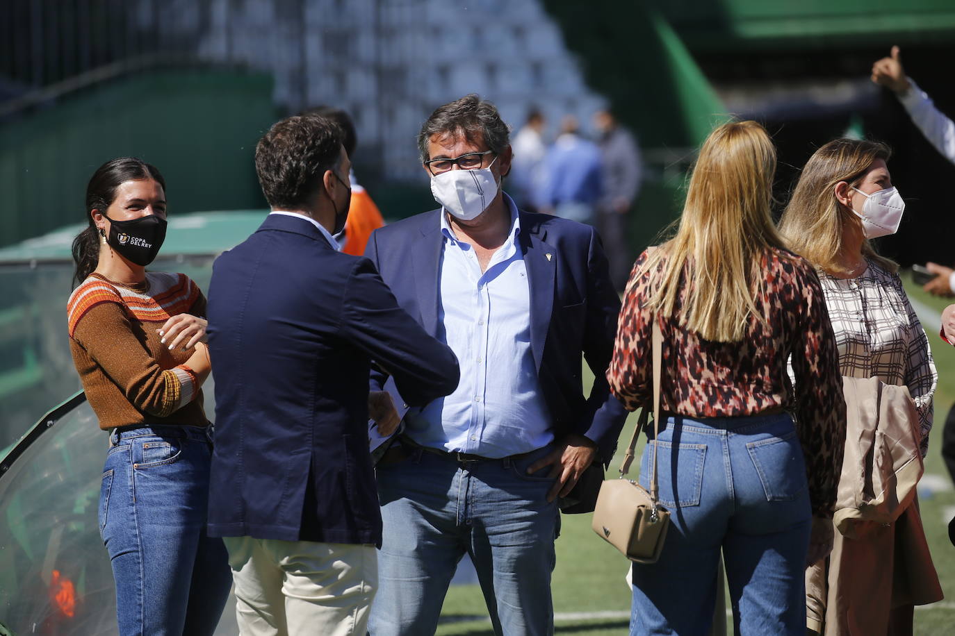 El ambiente en El Arcángel en el Córdoba CF - Linense, en imágenes