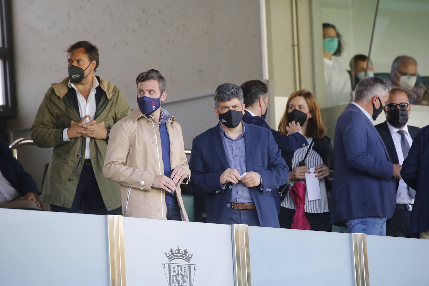 El ambiente en El Arcángel en el Córdoba CF - Linense, en imágenes