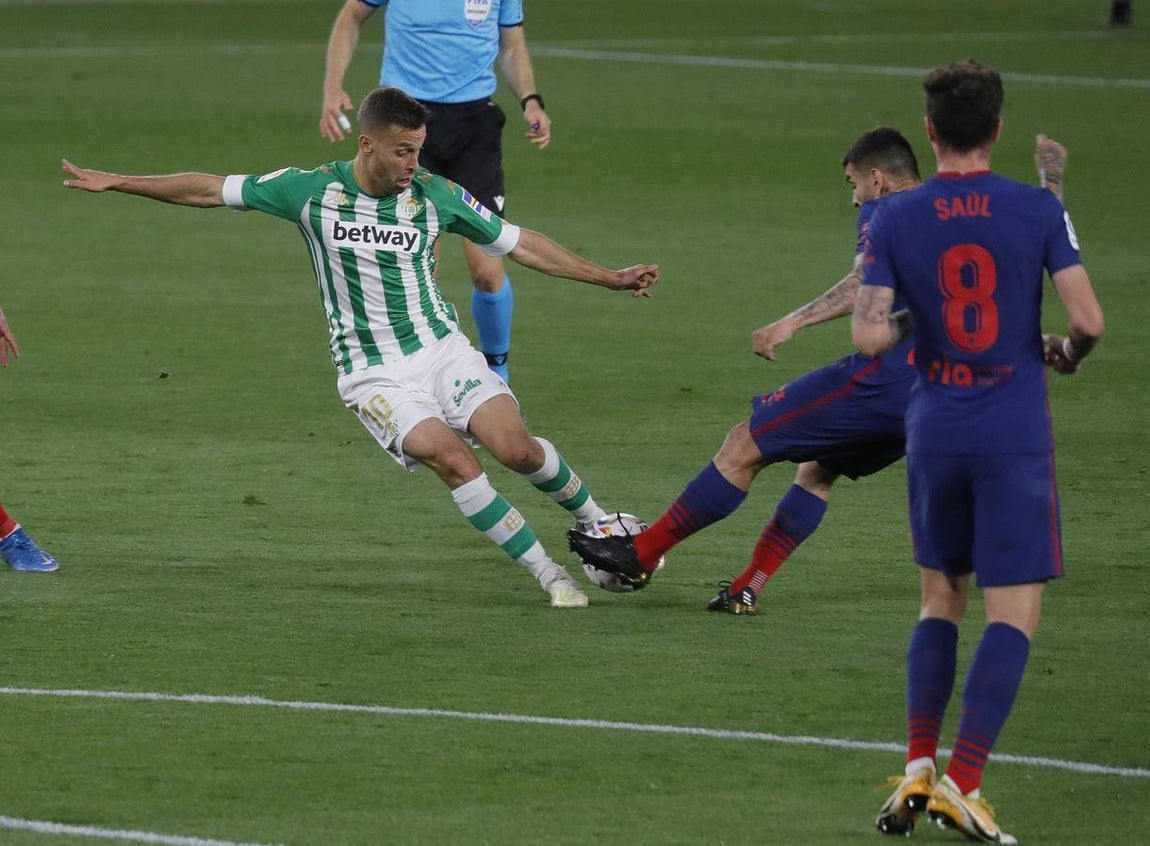 Partido entre el Betis y el Atlético de Madrid