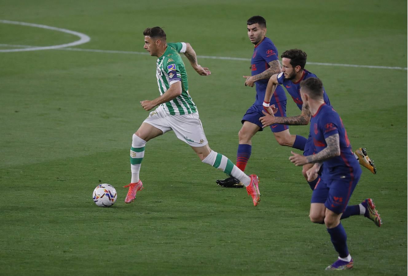 Partido entre el Betis y el Atlético de Madrid