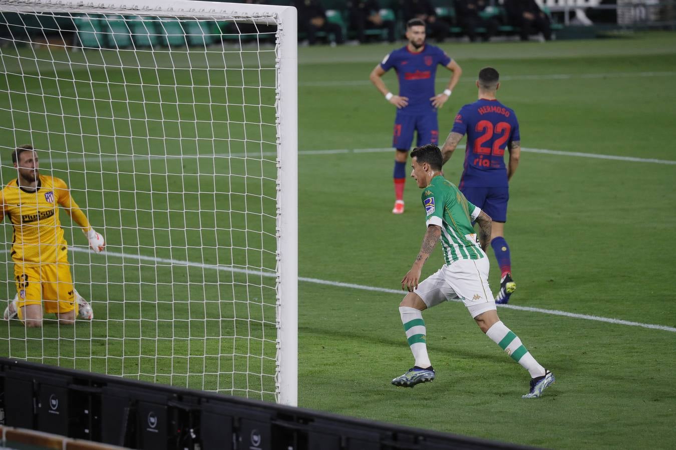 Partido entre el Betis y el Atlético de Madrid