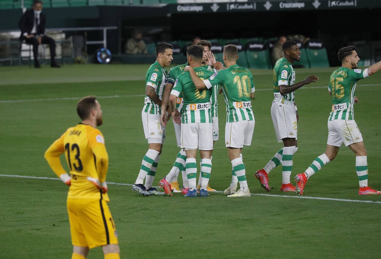 Partido entre el Betis y el Atlético de Madrid