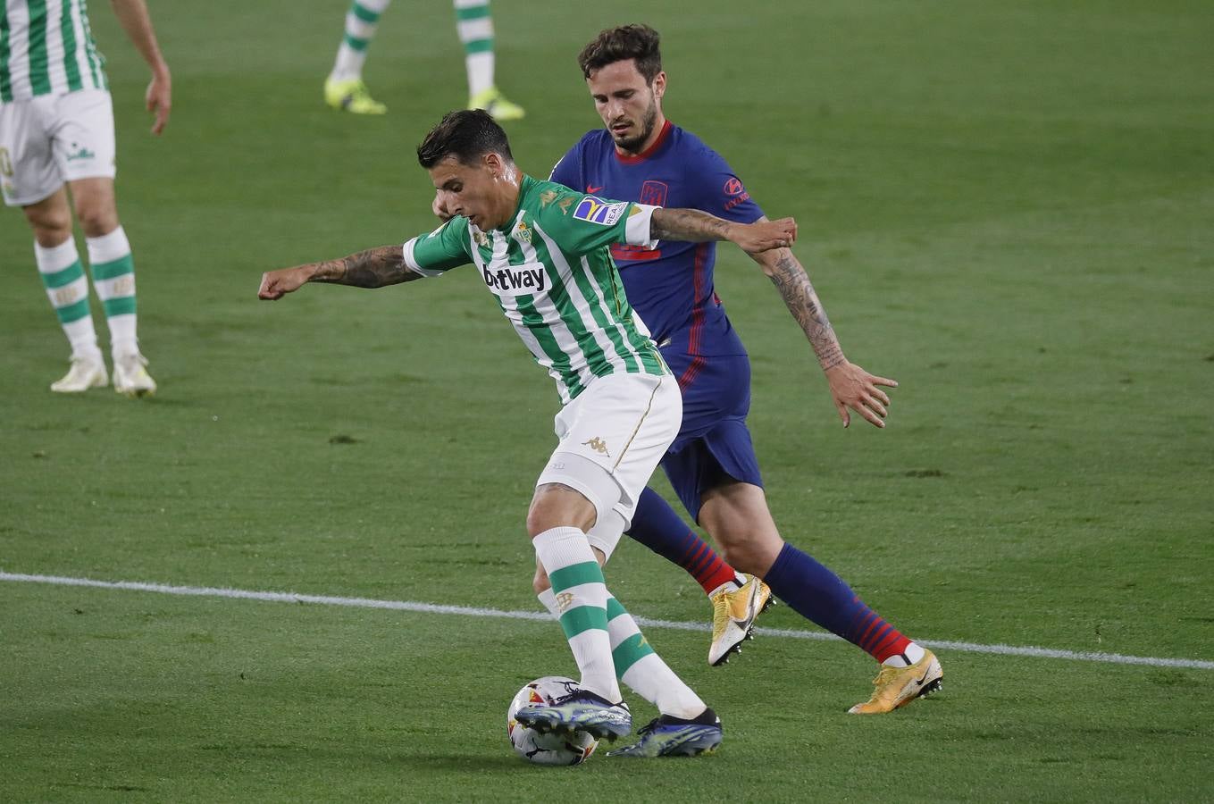 Partido entre el Betis y el Atlético de Madrid