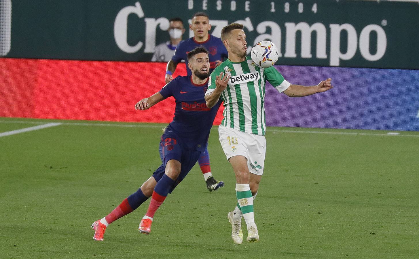 Partido entre el Betis y el Atlético de Madrid