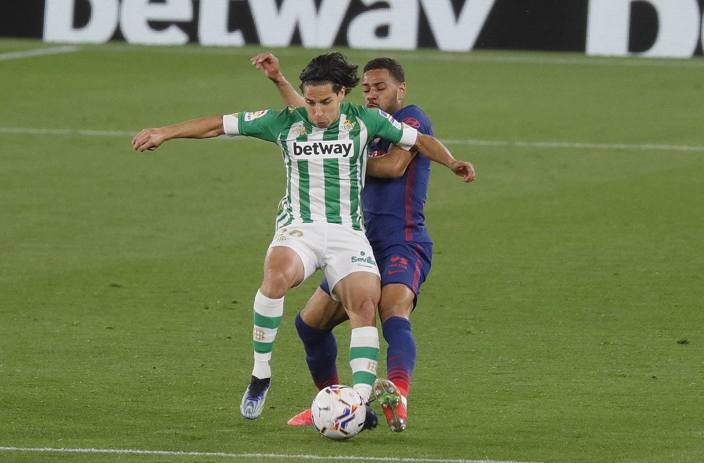 Partido entre el Betis y el Atlético de Madrid