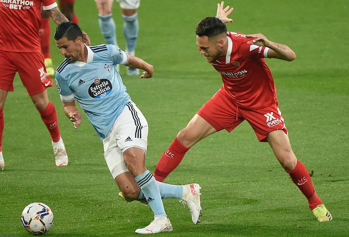 Partido entre el Celta y el Sevilla